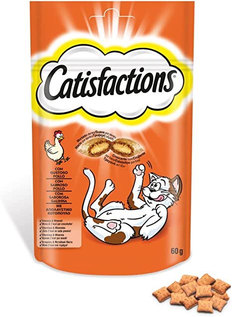 Premios para gato Catisfactions pollo