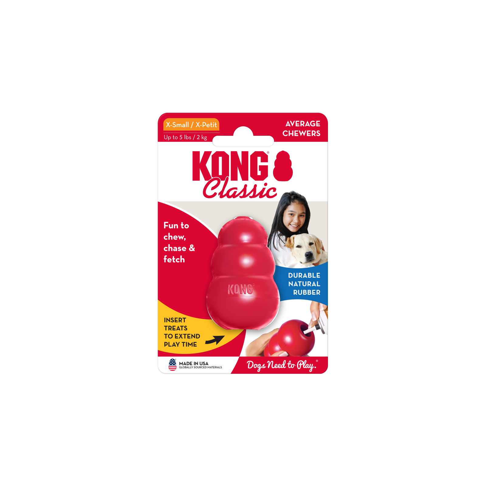 Kong Juguete Rellenable para Perros XS