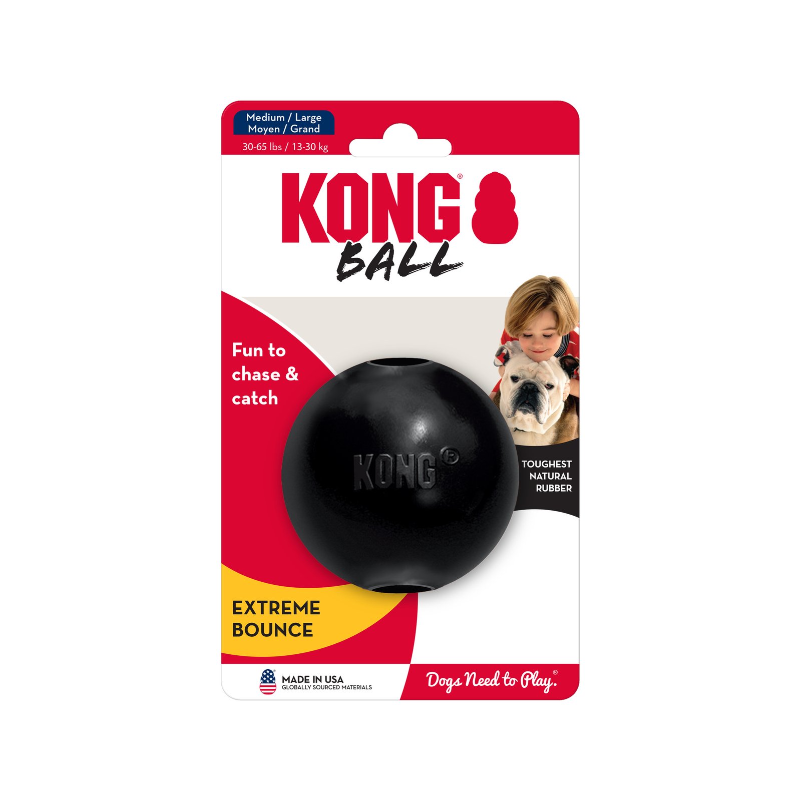 Pelota con Agujero Kong Extreme L