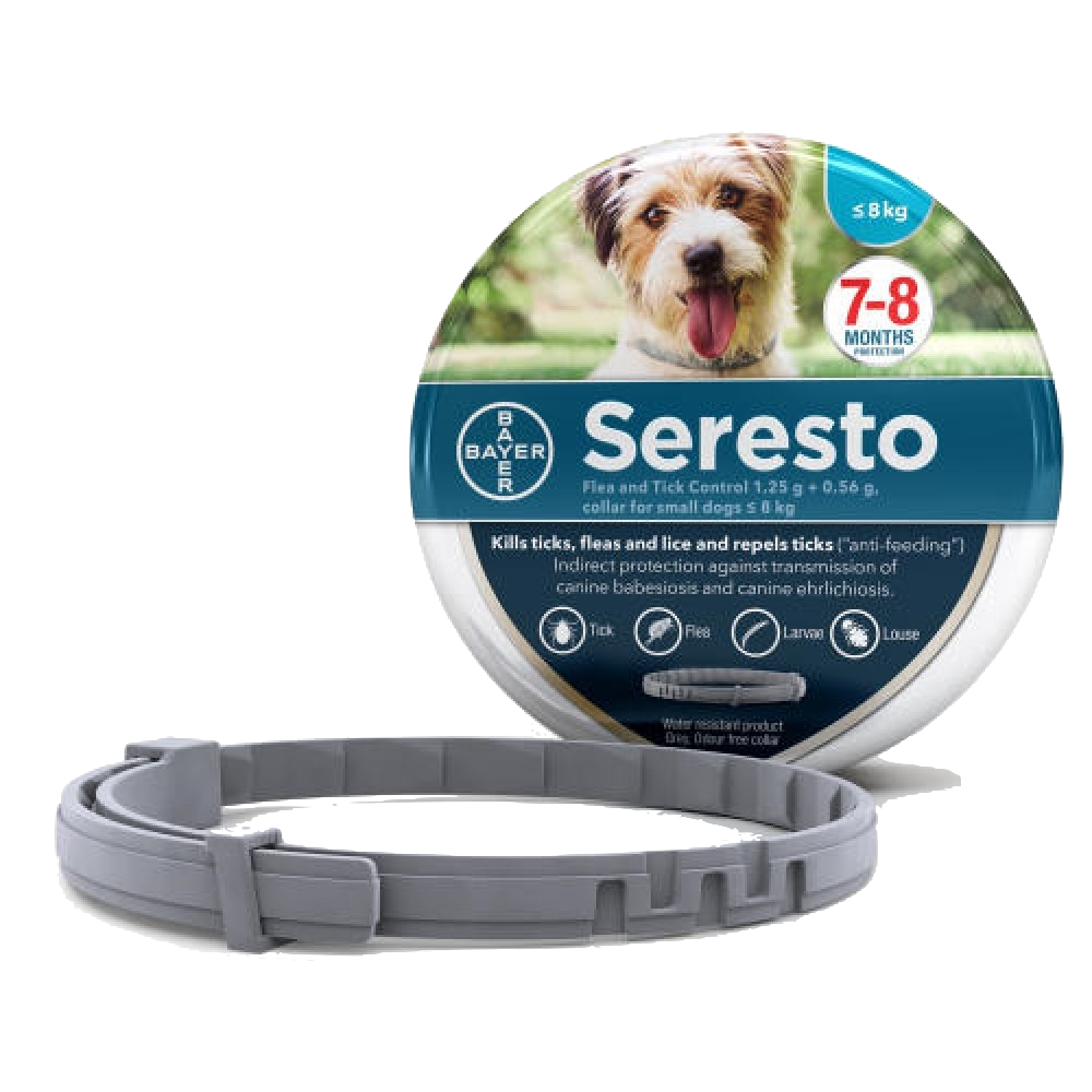 Collar Antiparasitario para Perros Seresto 8Kg-